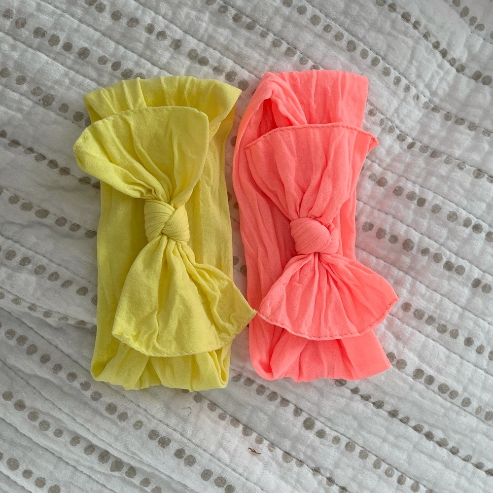 Baby Bling Neon Orange & Yellow ⚠️🧡